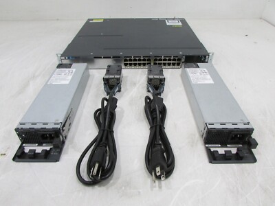 CISCO WS-C3650-24PS-L Catalyst 3650 24 Port PoE 4x1G Uplink LAN Base | eBay