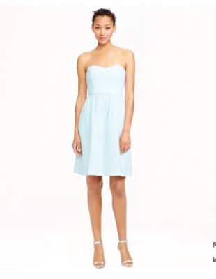 NWT J. CREW Mandy Bridesmaid Wedding Strapless Dress Seersucker Stripe Green | eBay NWT J. CREW Mandy Bridesmaid Wedding Strapless Dress Seersucker Stripe Green | eBay