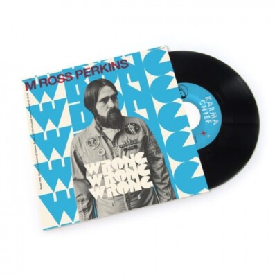 M ROSS PERKINS Wrong Wrong Wrong 7'' NEW VINYL Karma Chief 