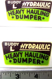 buddy l hydraulic heavy hauling dumper