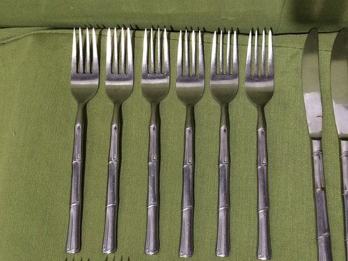 25 PC - CATHAY Stainless Flatware Set Lot - Afbeelding 2 van 9