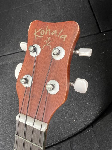 Vintage Kohala Kogs Ukulele (Soprano) 1/2 Brown Guitar, Perfect Sound - Picture 7 of 7