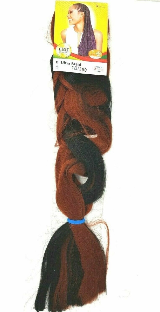 Colore 3T1B/Viola/Rosa - X-pression Xpression Expression 48" Treccia Per Capelli 2X Pre-stirata - Italia - Foto 4