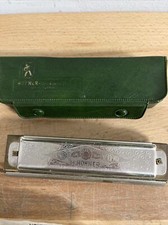 Vintage M.Hohner Super Chromonica 270 Harmonica-Key of C-with Case/Papers