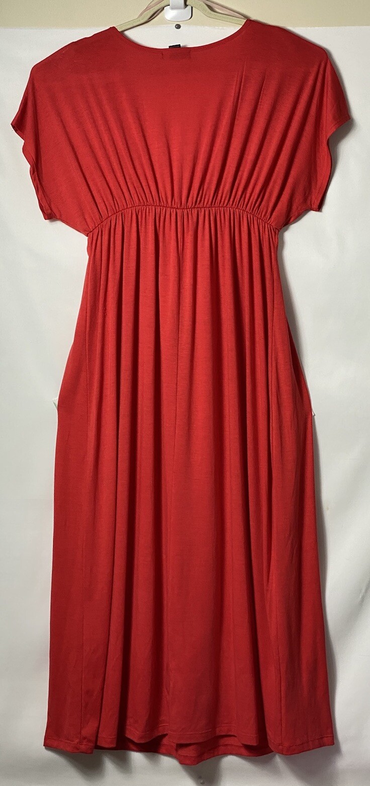 Delirious Los Angeles Long Dress women’s Plus Size 3X Red Stretch eBay