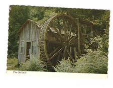 The Old Mill in the Southern Mountain Region Postcard Unposted