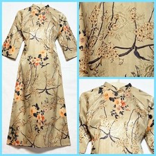 Ao Dai Viet Nam Cach Tan Lua Mem Ru Silk BT-442 Dai Ao 120cm Size M
