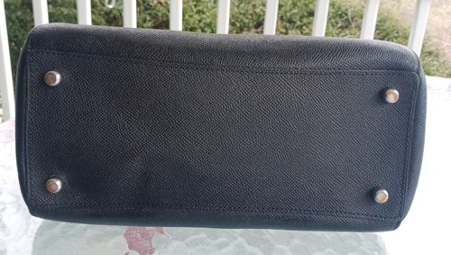 Coach Rowan SMALL F79946 Black Leather Satchel - Picture 13 of 19