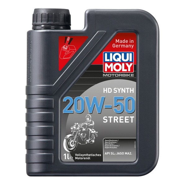 MotoröL Hd Synth 20W-50 Street 1L Liqui Moly 3816-image