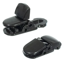 Paracord Planet Plastic Badge Clips - Pair with Lanyards for IDs - Lot Options