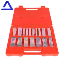 17 Pack 1/4 to 45 Degree Hardened Steel Angle Block Set Accuracy .0003"