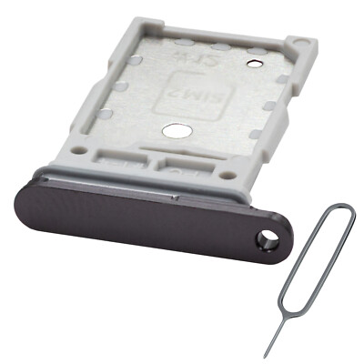 Dual-SIM- Kartenhalter Für Samsung Galaxy S24 / S24 Plus - SIM-Tray  Schwarz