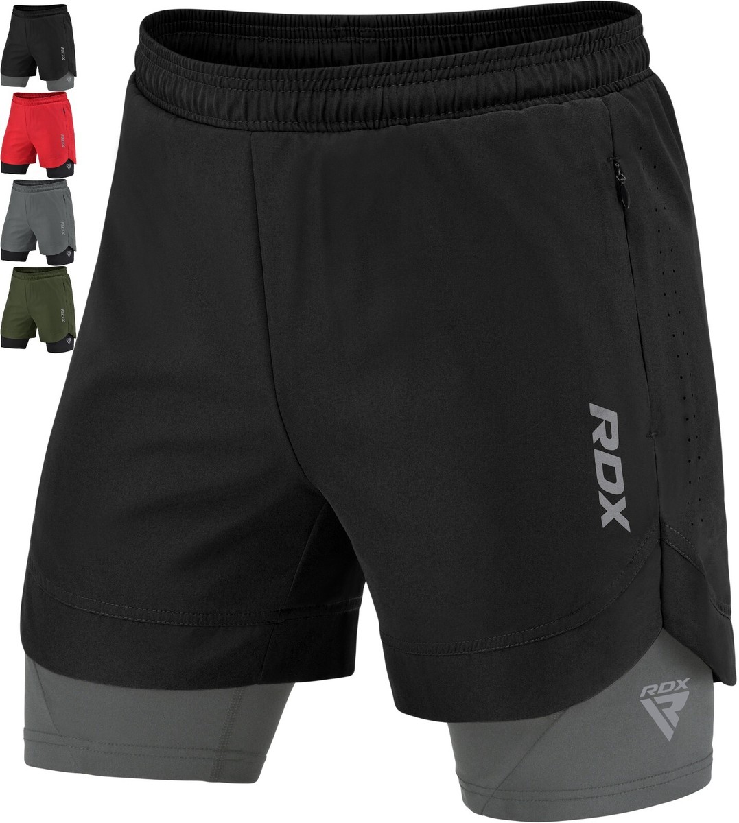 RDX Men's Running Shorts, in Lightweight Quick Drying Elastic