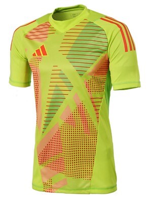Adidas Men Tiro 24 Pro Goalkeeper Shirts Soccer Yellow GK Football