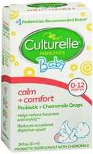 Culturelle Probiotici Baby Calm + Comfort + Gocce di Camomilla 0,29 oz