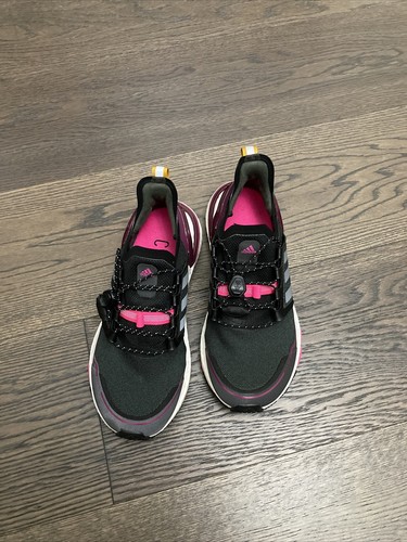 Adidas Ultra Boost Winter Cold RDY Women Sz 6 Berry Black White Running  EG9803 | eBay