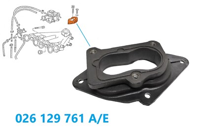 Vergaserflansch Ansaugbrücke VW Scirocco II (53B) 1.6 1.8