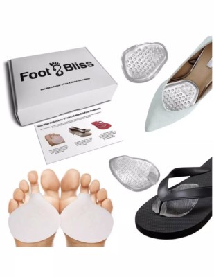6 Piece Complete Ball of Foot Cushions Set with Metatarsal Pads