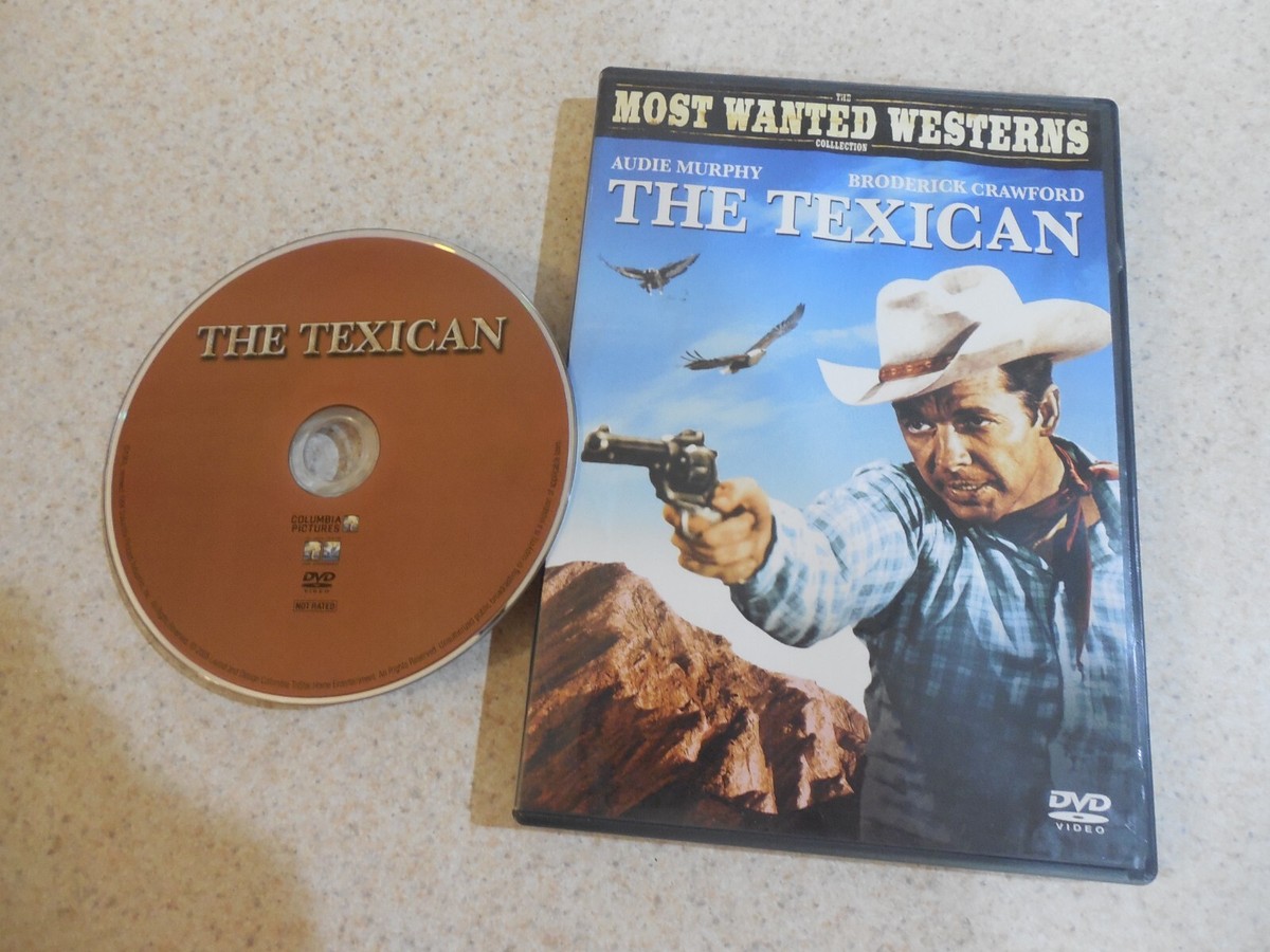 The Texican - DVD By Audie Murphy OOP Western Most wanted