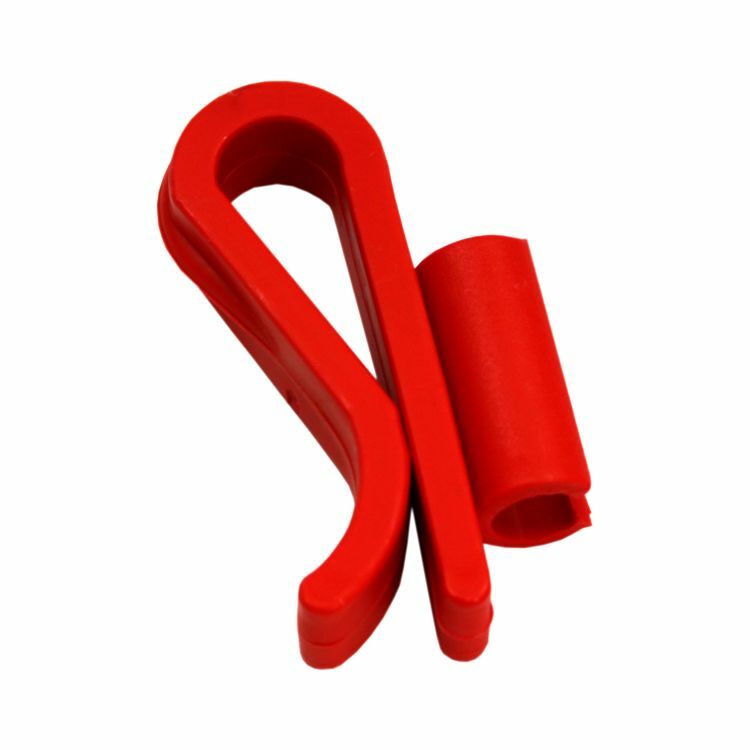 Red Clip for Syphon 5/16"" Tube  Beer Wine Lager Cider Home Brew  Bucket Clip UK