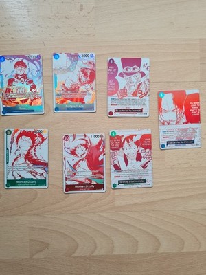 One Piece Card Game 3rd Anniversary! Treasure Campaign Pack Promo Set