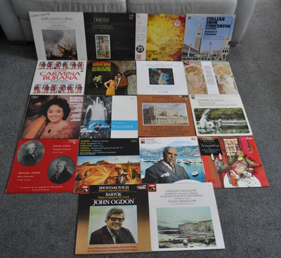18 Classical Orchestral Vinyl  LPs Record collection bundle job Lot Bulk Buy