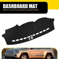 Leather Dashboard Cover Dash Protector Pad Mat For Jeep Grand Cherokee 2011-2017