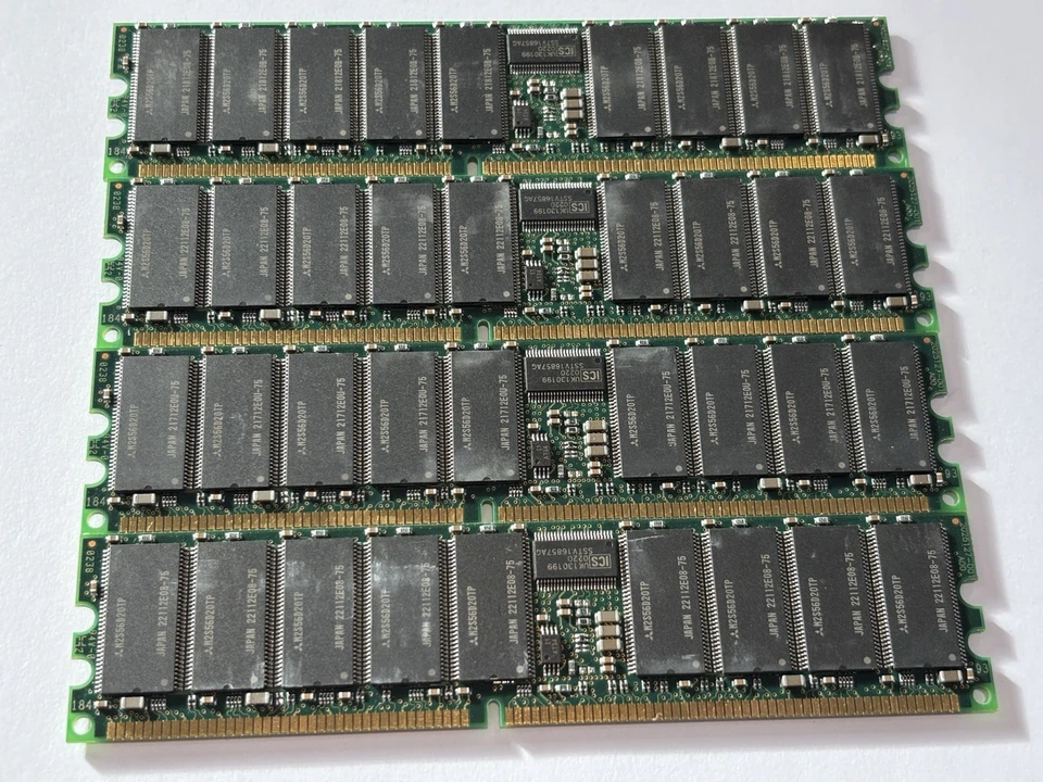 4x KINGSTON Value RAM Kit 512MB SDRAM (4x512mb) - Image 2 of 2