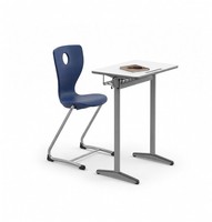 Moderne Schulbank Mit Stabilem Tisch Und Ergonomischem SchüLerstuhl