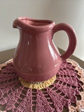 Vintage Haeger Pottery Pitcher USA  PINK. #37...