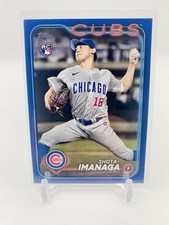2024 Topps -  Royal Blue #442 Shota Imanaga Rookie Card (RC) (COMBINE SHIPPING). rookie card picture