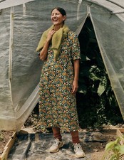 Toast Trailing Nasturtium Print Dress - Size 10 - Worn Once