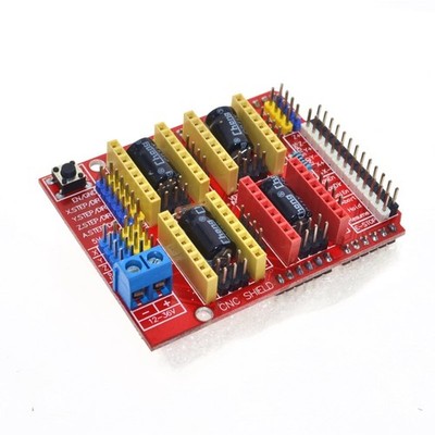 CNC Shield V3 Schrittmotor Treiber Board kompatibel mit Arduino UNO 3D-Druck
