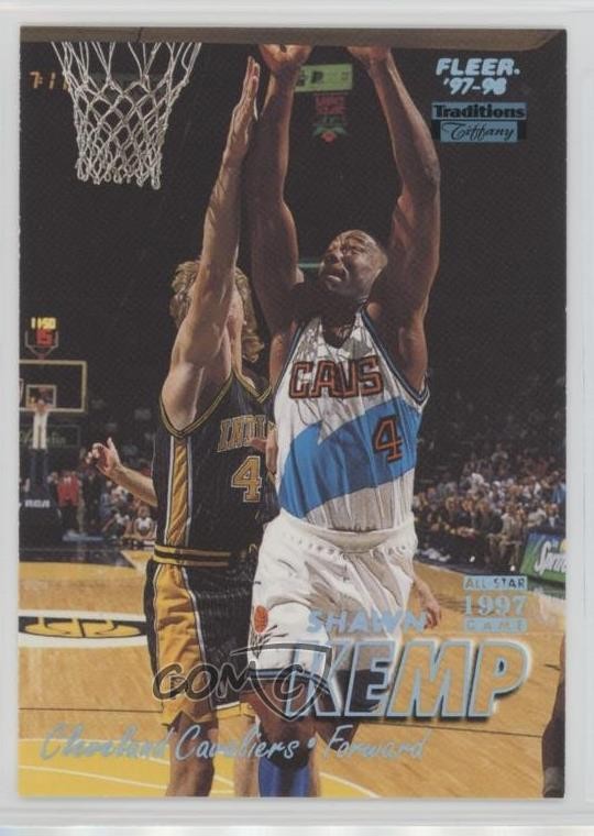 1997-98 Fleer Tiffany Shawn Kemp #291
