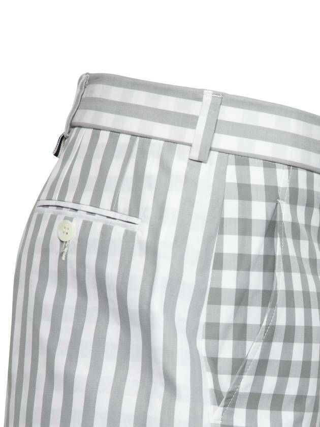 Thom Browne Gingham Check Double Face Poplin Shorts 133044778 image 6