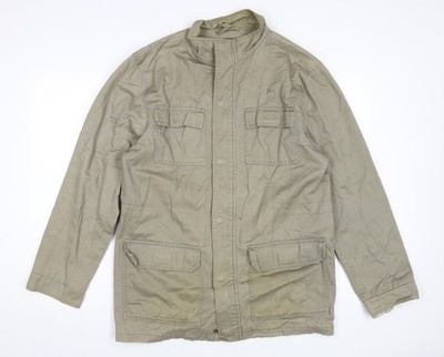 Beige Militärjacke Herren UK Größe M usw.