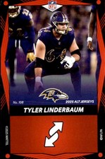 2025 Uno Elite Alternate - Red Tyler Linderbaum Baltimore Ravens #108