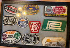 Vintage Railroad Patch Lot 100 Train Embroide...