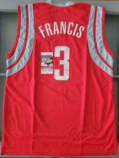 Steve Francis Signed Houston Rockets Jersey (JSA COA)