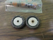 vintage wyandotte mini or little truck set of 2 damage metal tires for parts