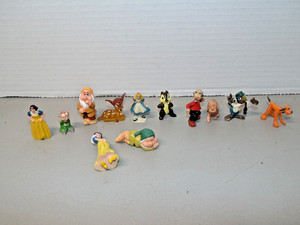 Vintage Disney Miniature Figurine Lot