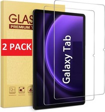  2-PACK For Samsung Galaxy Tab Tablets 9H Tempered Glass Screen Protector Cover