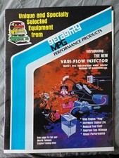 Vintage Geraghty MPG Performance Products Catalog Vari-Flow Injector Hit Rod
