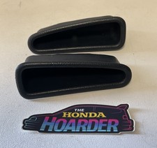 1988-1991 Honda Civic Ef Front Left Right Door Panel Pull Pocket Handle Black