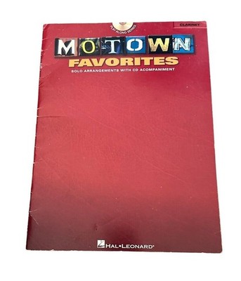 Motown Favorites Solo Arrangements For Clarinet Sheet Music Song Book