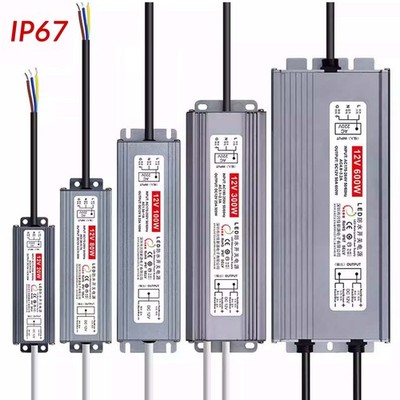 Wasserdicht 12V-48V Trafo Netzteil LED Transformator Treiber Schaltnetzteil IP67