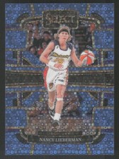 2024 Panini Select WNBA #96 Nancy Lieberman Prizms Light Blue Disco #/125