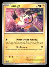 Emolga Chaos Rising #030/086 Common Non-Holo Pokemon TCG