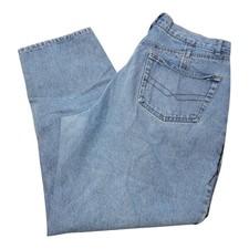 VINTAGE Bugle Boy Wide Leg Baggy Jeans 1990s Y2K Denim 80s Mens 36x28 Blue
