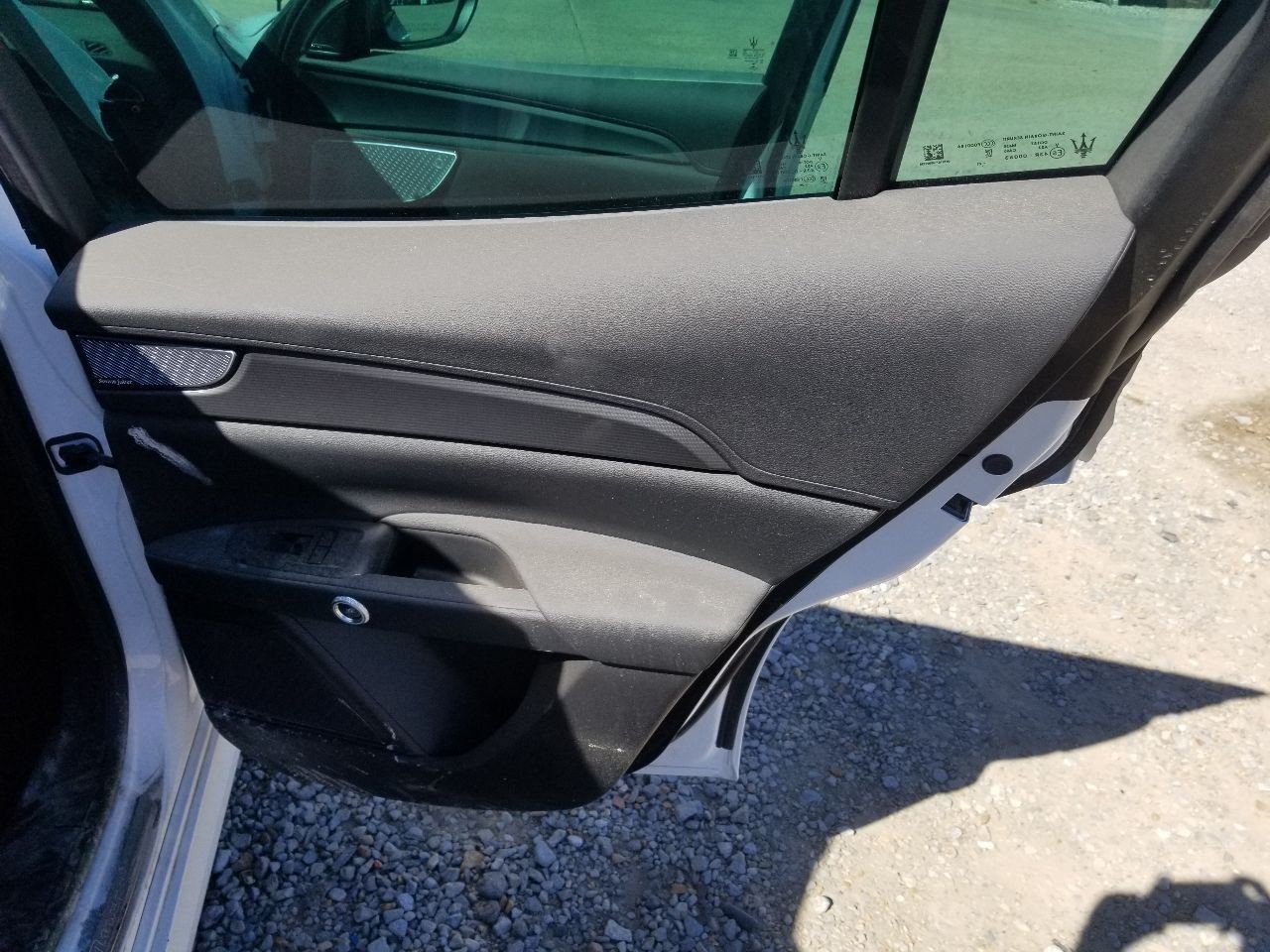 23 2023 MASERATI GRECALE DOOR TRIM PANEL REAR RIGHT PASSENGER BLACK 